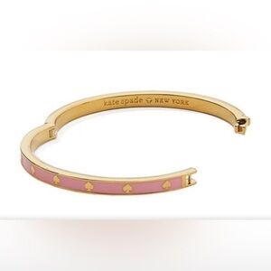 NWT Kate Spade Light Pink Spot the Spade Bracelet